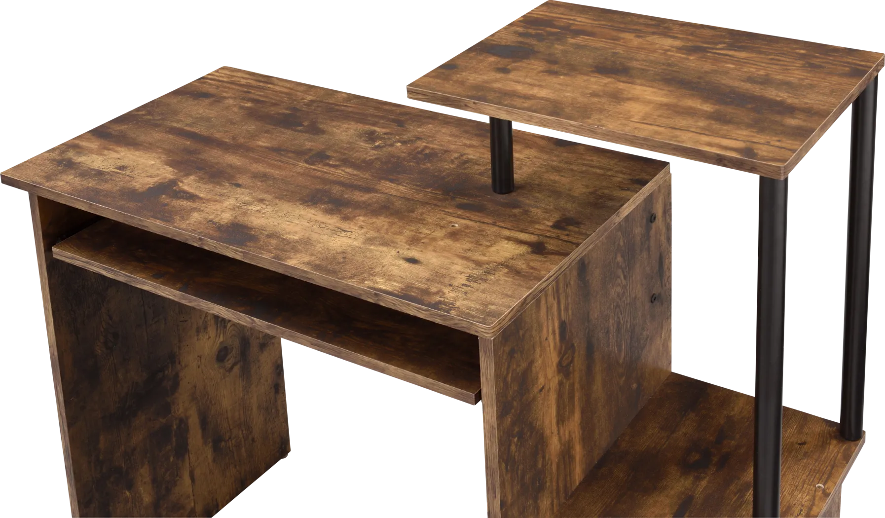 Roseny Brown Desk - Thumbnail - Image 4