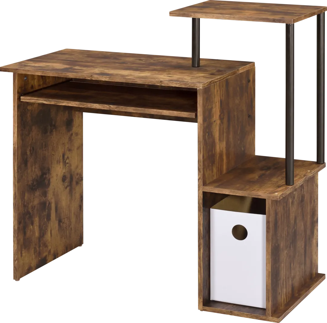 Roseny Brown Desk - Thumbnail - Image 1