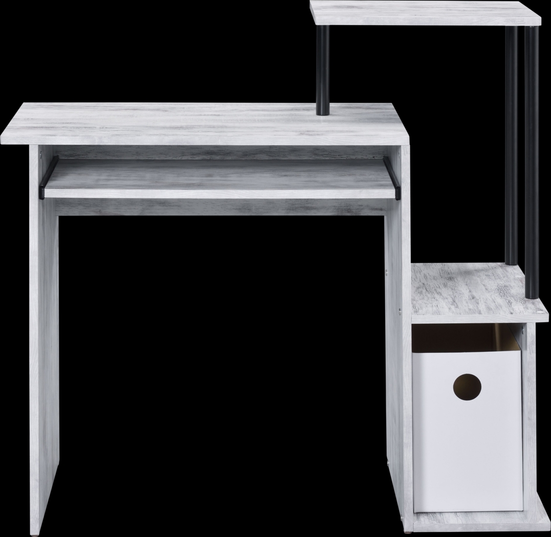 Roseny White Desk - Thumbnail - Image 2