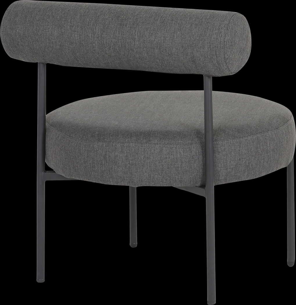 Rosepoint Charcoal Accent Chair - Thumbnail - Image 3