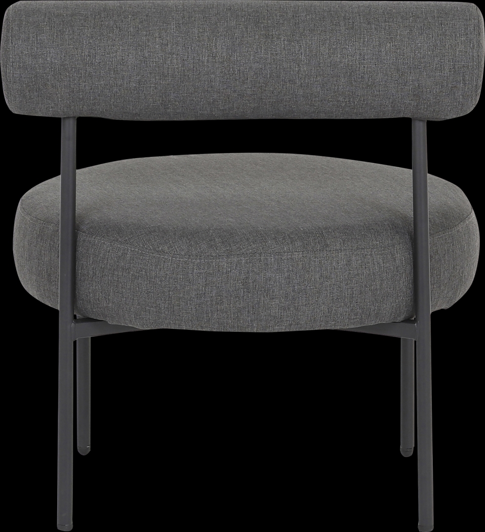 Rosepoint Charcoal Accent Chair - Thumbnail - Image 4
