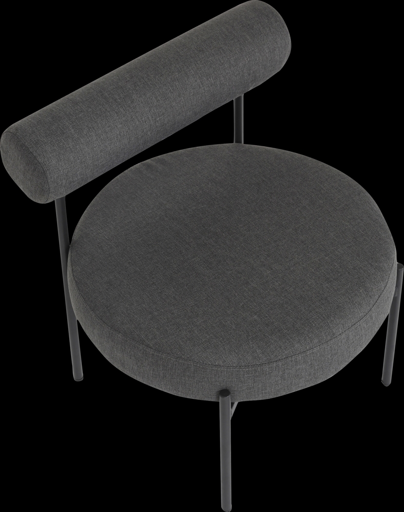 Rosepoint Charcoal Accent Chair - Thumbnail - Image 6
