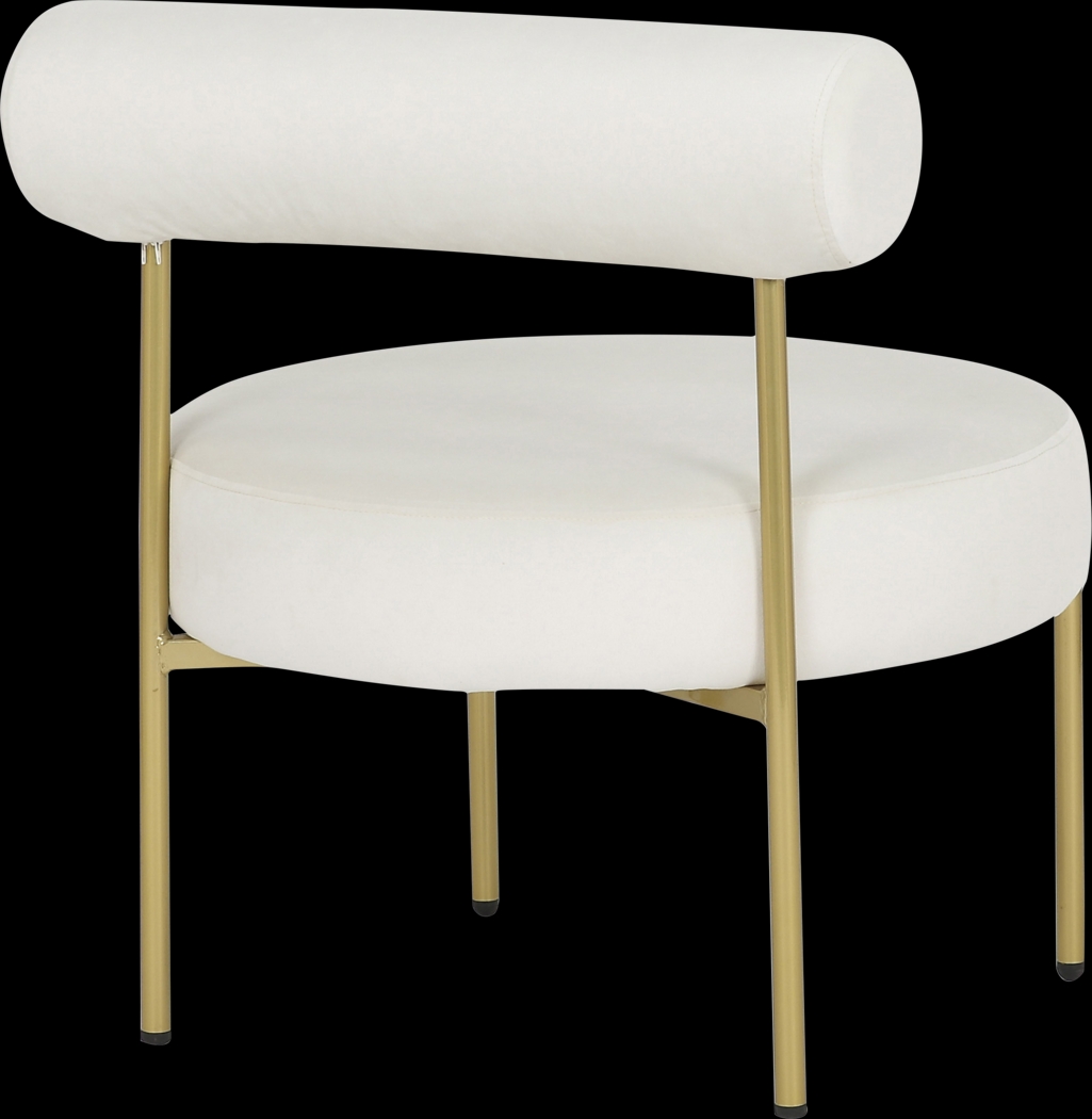 Rosepoint Cream Accent Chair - Thumbnail - Image 3