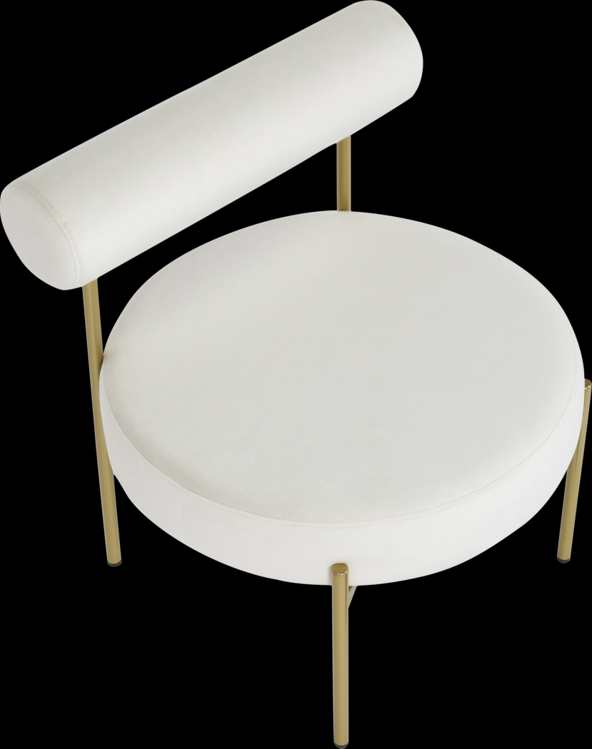 Rosepoint Cream Accent Chair - Thumbnail - Image 6