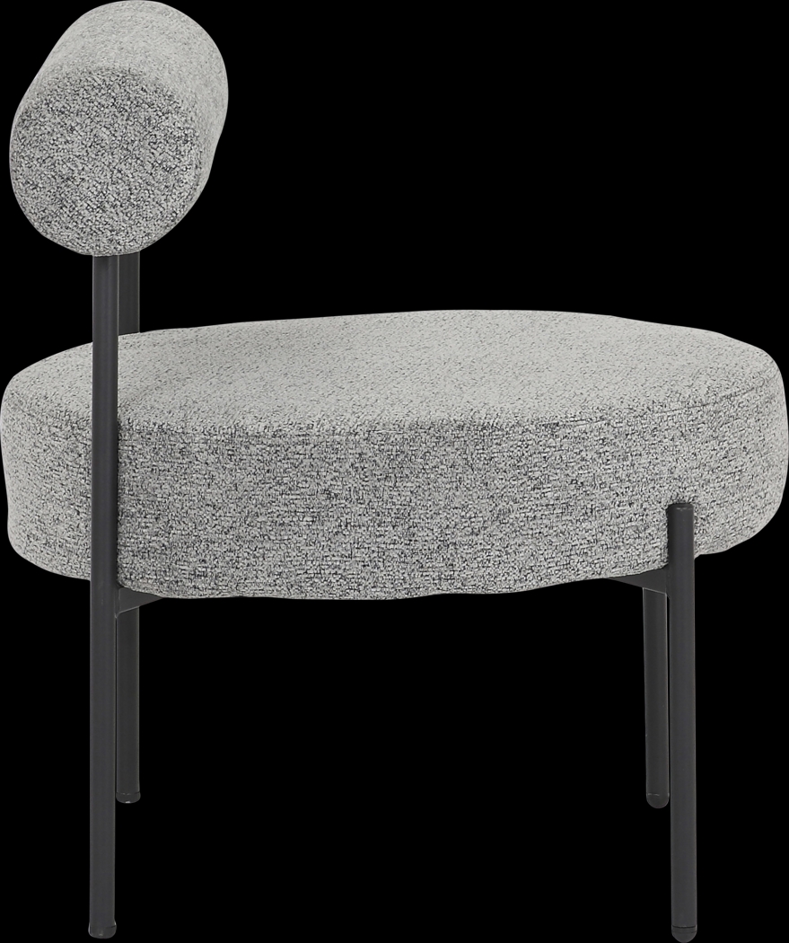 Rosepoint Gray Accent Chair - Thumbnail - Image 2
