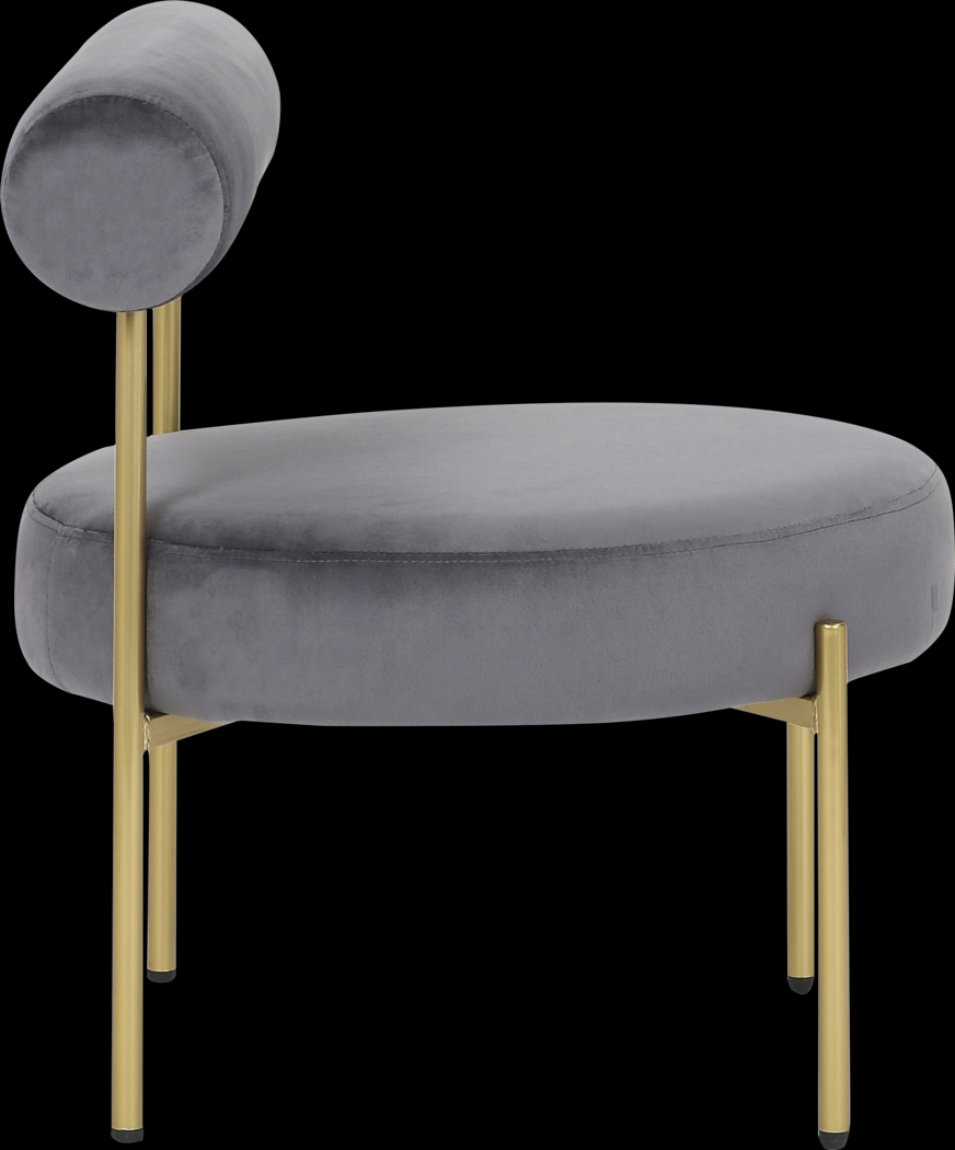 Rosepoint Silver Accent Chair - Thumbnail - Image 2