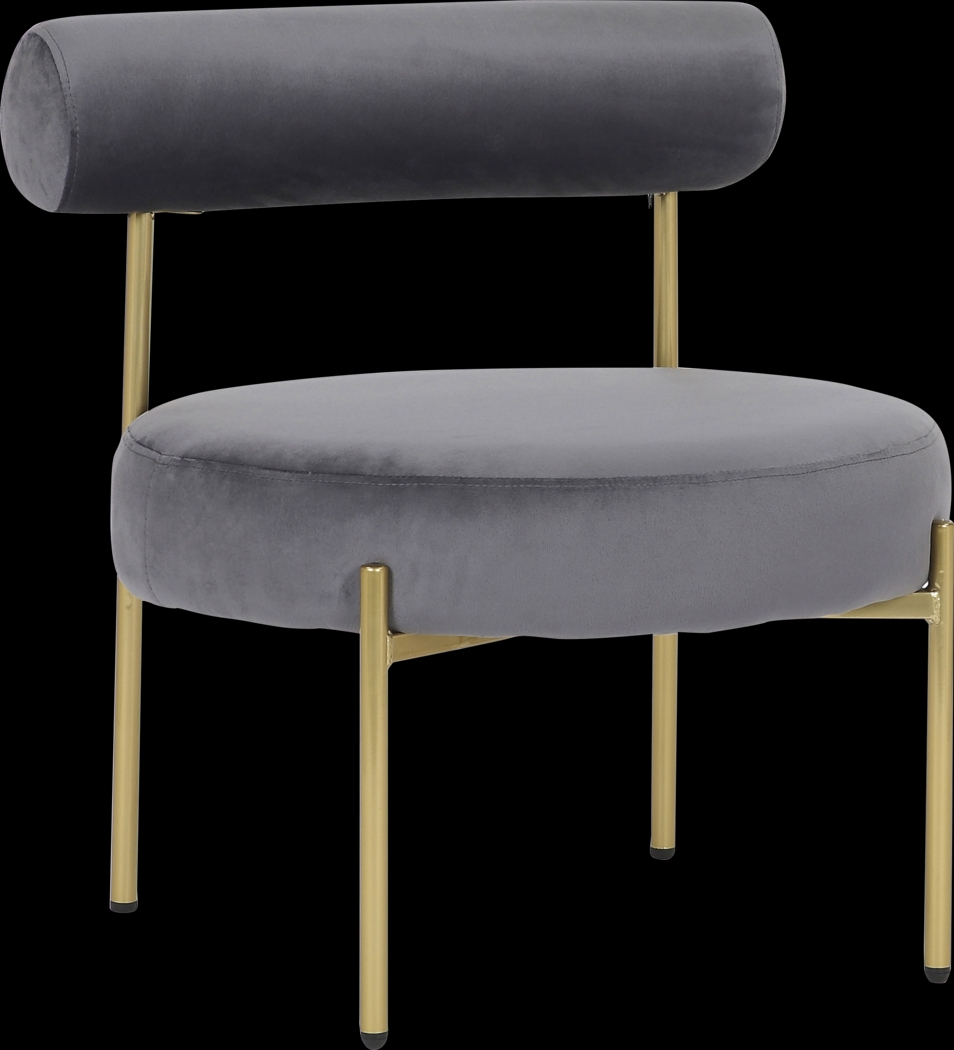 Rosepoint Silver Accent Chair - Thumbnail - Image 1