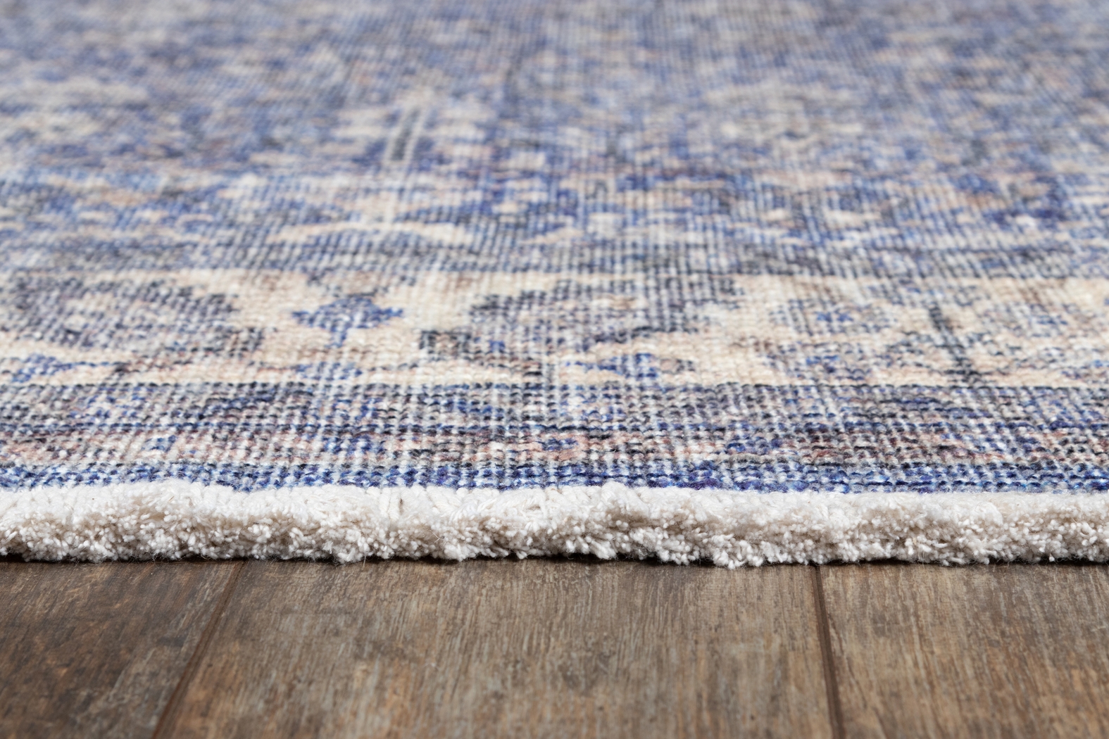 Roseris Blue 5' x 8' Rug - Thumbnail - Image 3