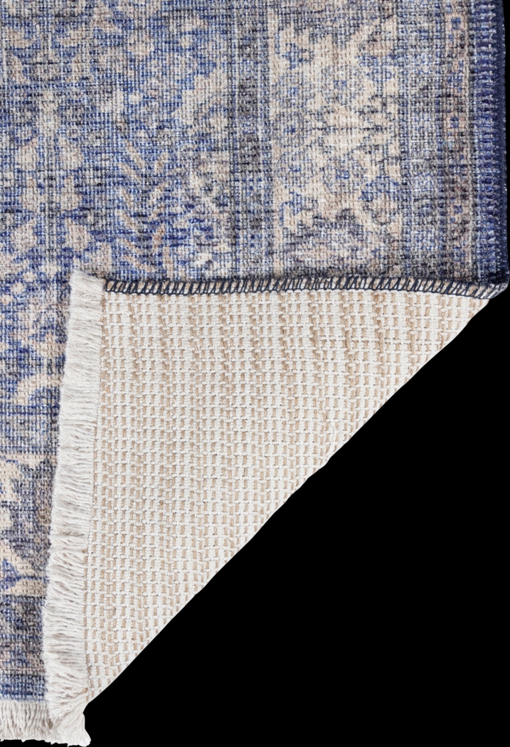 Roseris Blue 8' x 10' Rug - Thumbnail - Image 4