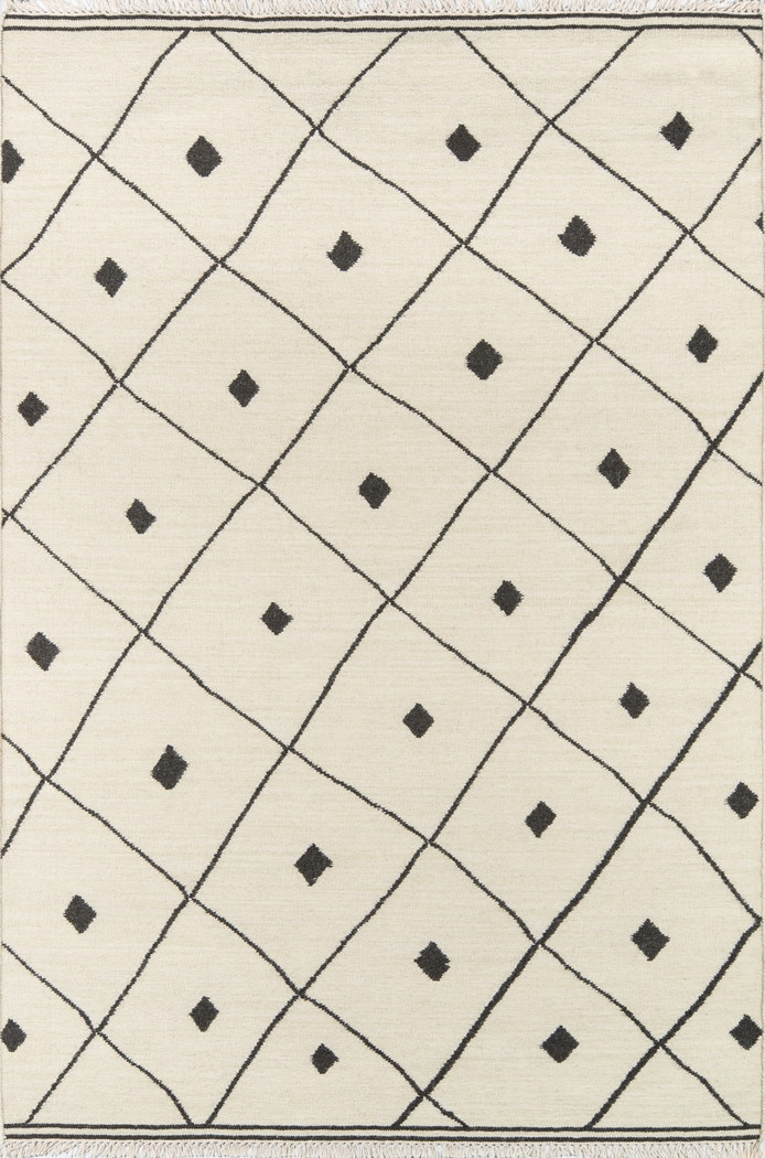 Rosery Breeze Ivory 5' x 7'6 Rug - Thumbnail - Image 1