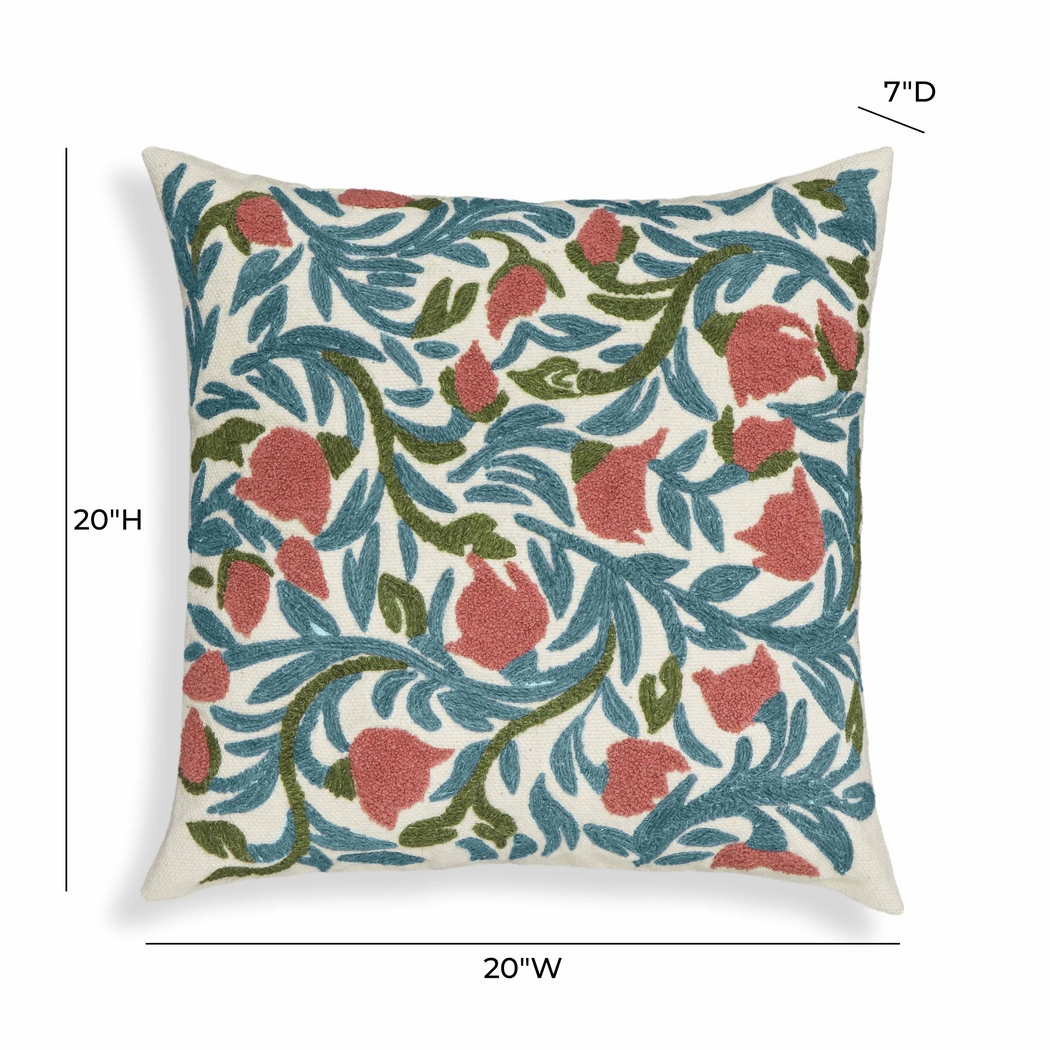 Rosescape Multi Accent Pillow - Thumbnail - Image 4