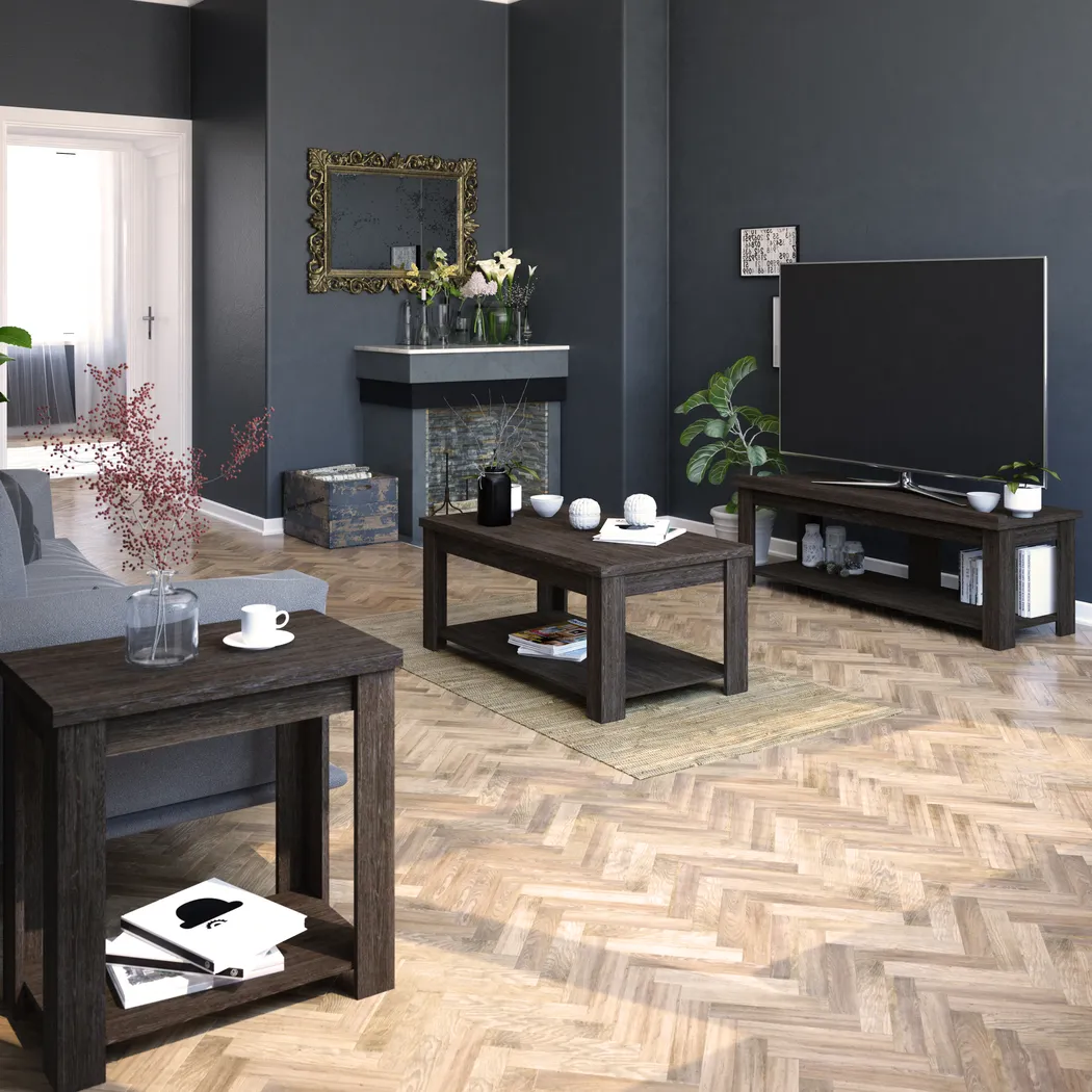 Rosestone Espresso 3 Pc. Occasional Table Set - Thumbnail - Image 5