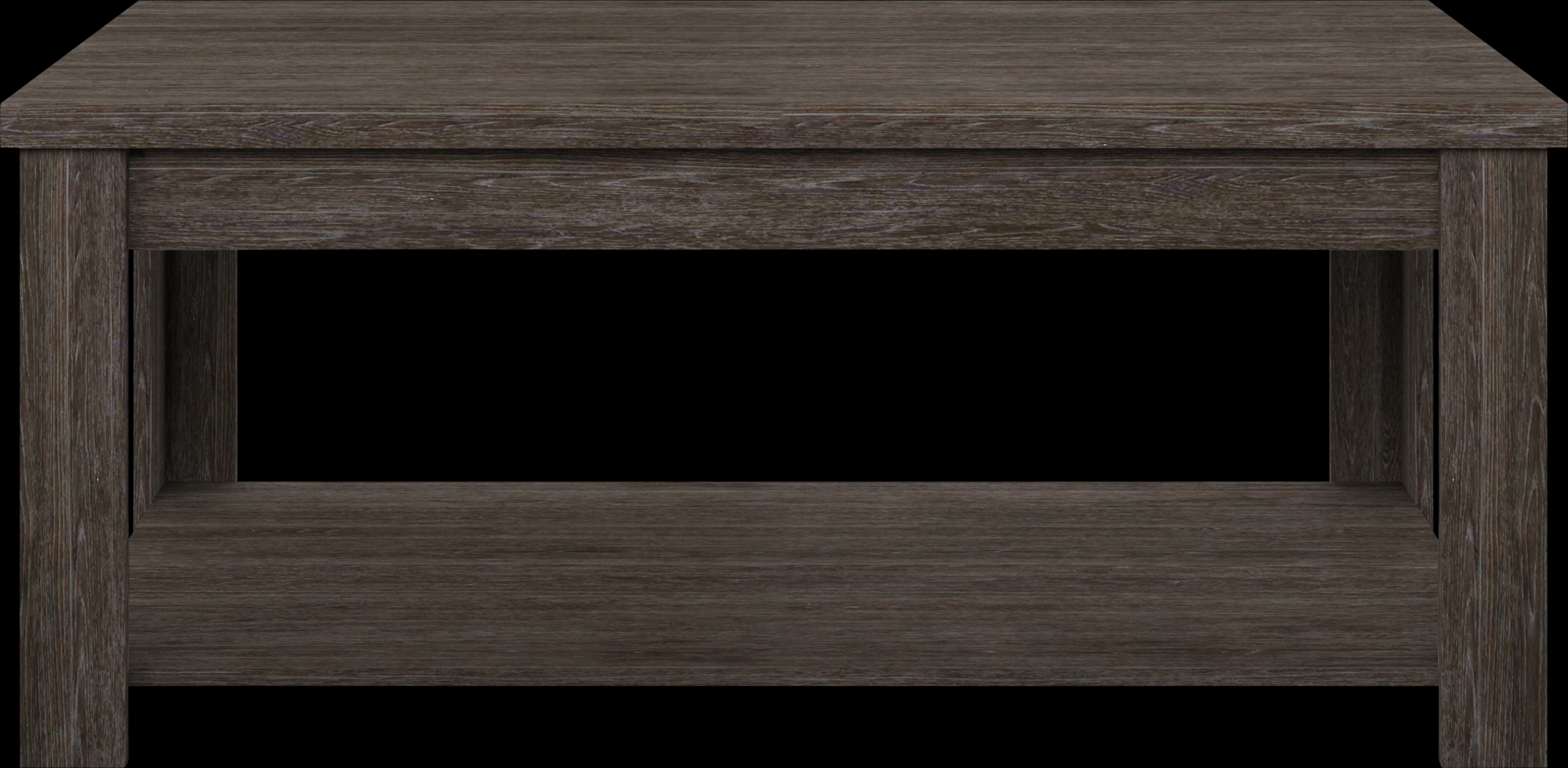 Rosestone Espresso Cocktail Table - Thumbnail - Image 2