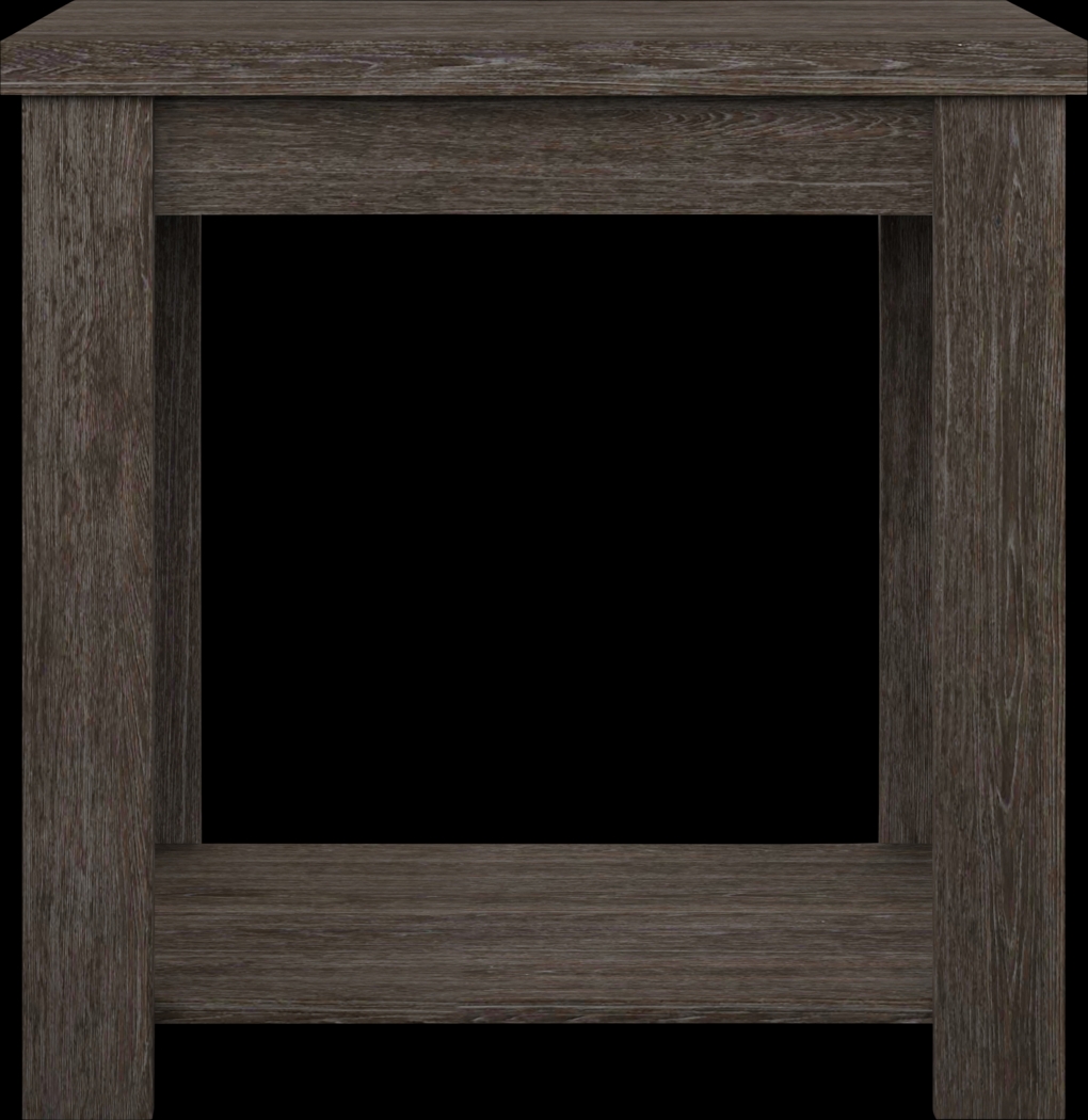 Rosestone Espresso End Table - Thumbnail - Image 2