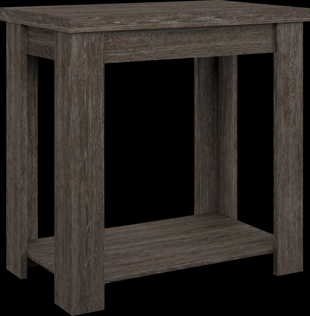 Rosestone Espresso End Table - Thumbnail - Image 1