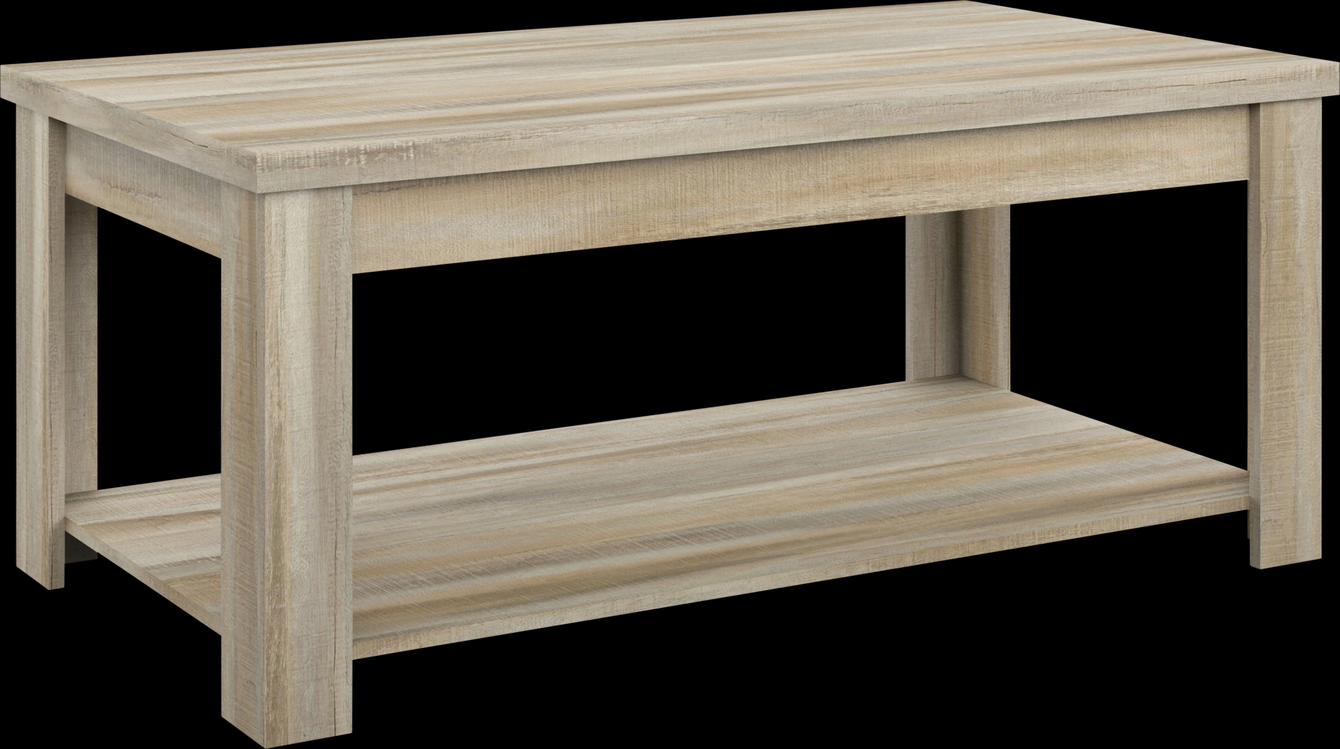 Rosestone Natural Cocktail Table - Thumbnail - Image 1