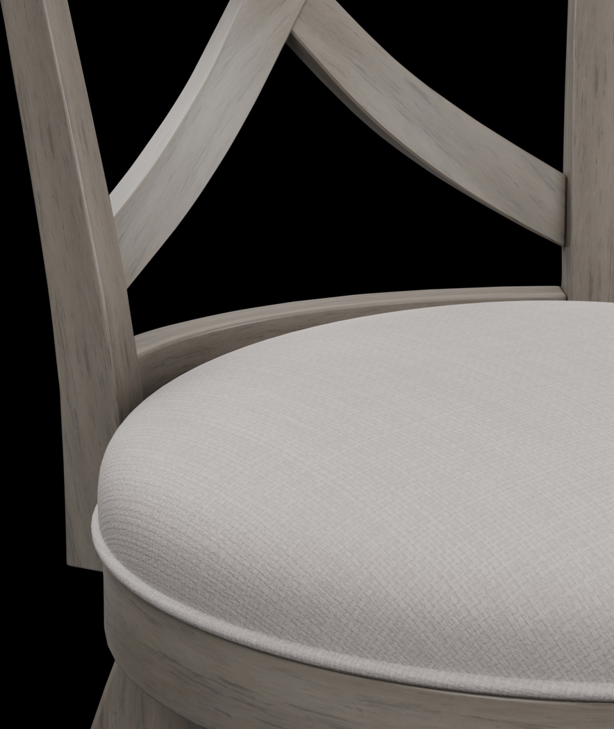 Roseton Gray Swivel Counter Height Stool - Thumbnail - Image 6