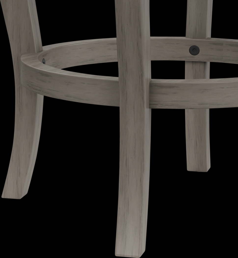 Roseton Gray Swivel Counter Height Stool - Thumbnail - Image 7