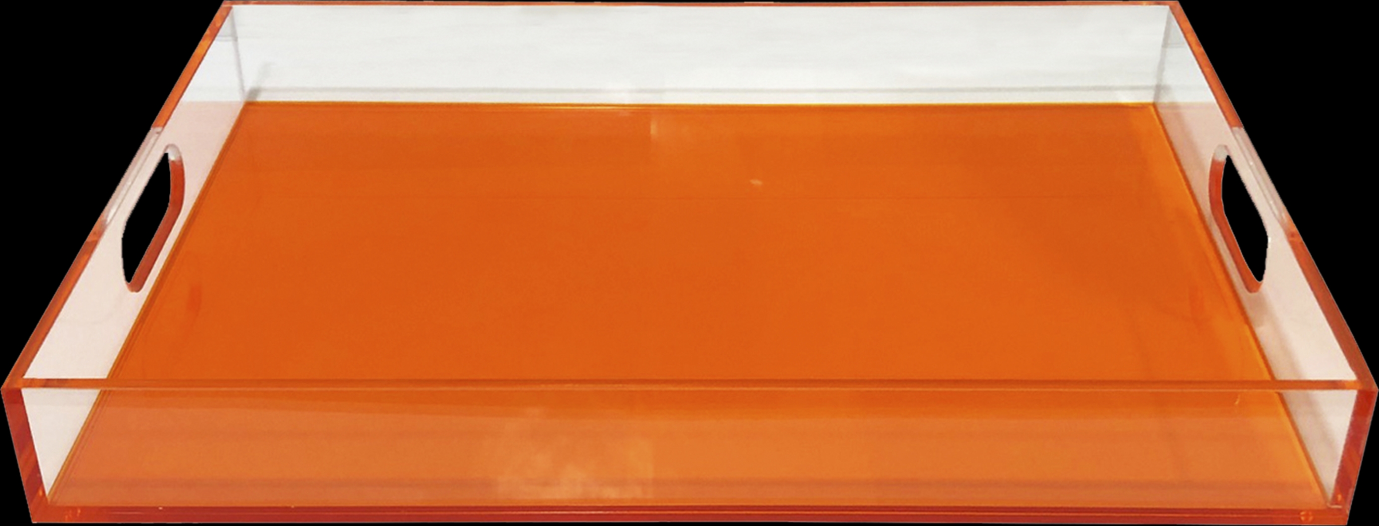 Roseware Neon Orange Tray - Thumbnail - Image 1