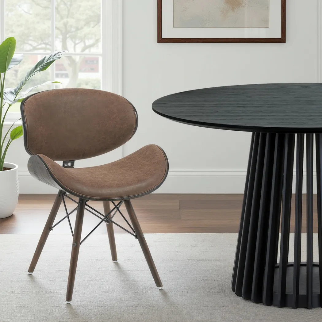 Rosewat Brown Side Chair - Thumbnail - Image 2