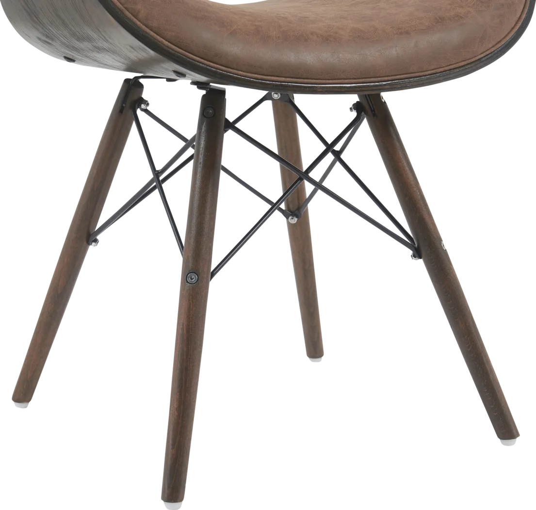 Rosewat Brown Side Chair - Thumbnail - Image 8