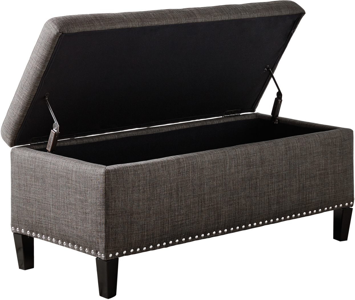 Rosewin Charcoal Accent Bench - Thumbnail - Image 4
