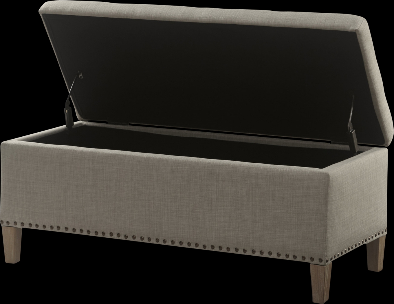 Rosewin Taupe Accent Bench - Thumbnail - Image 3