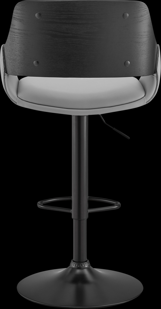 Roshana Gray Adjustable Barstool - Thumbnail - Image 6