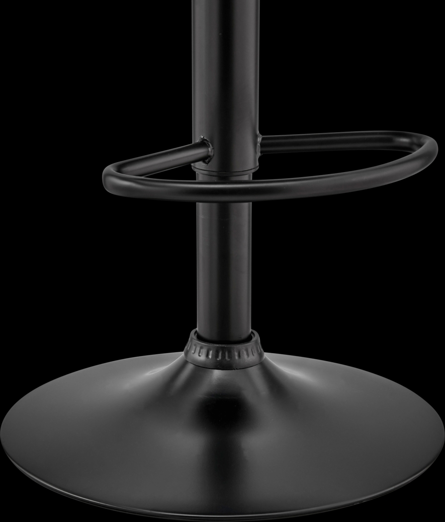 Roshana Gray Adjustable Barstool - Thumbnail - Image 9