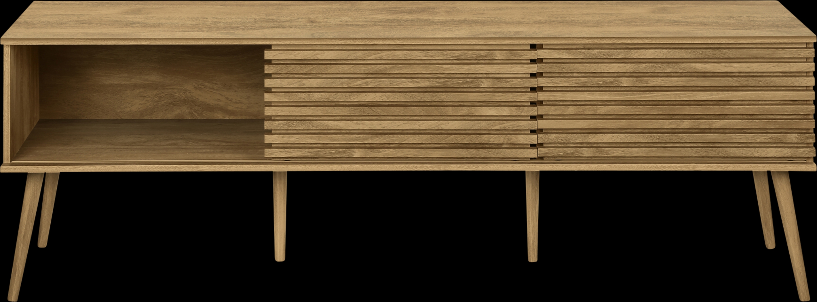 Roshia Walnut 72 Console - Thumbnail - Image 6