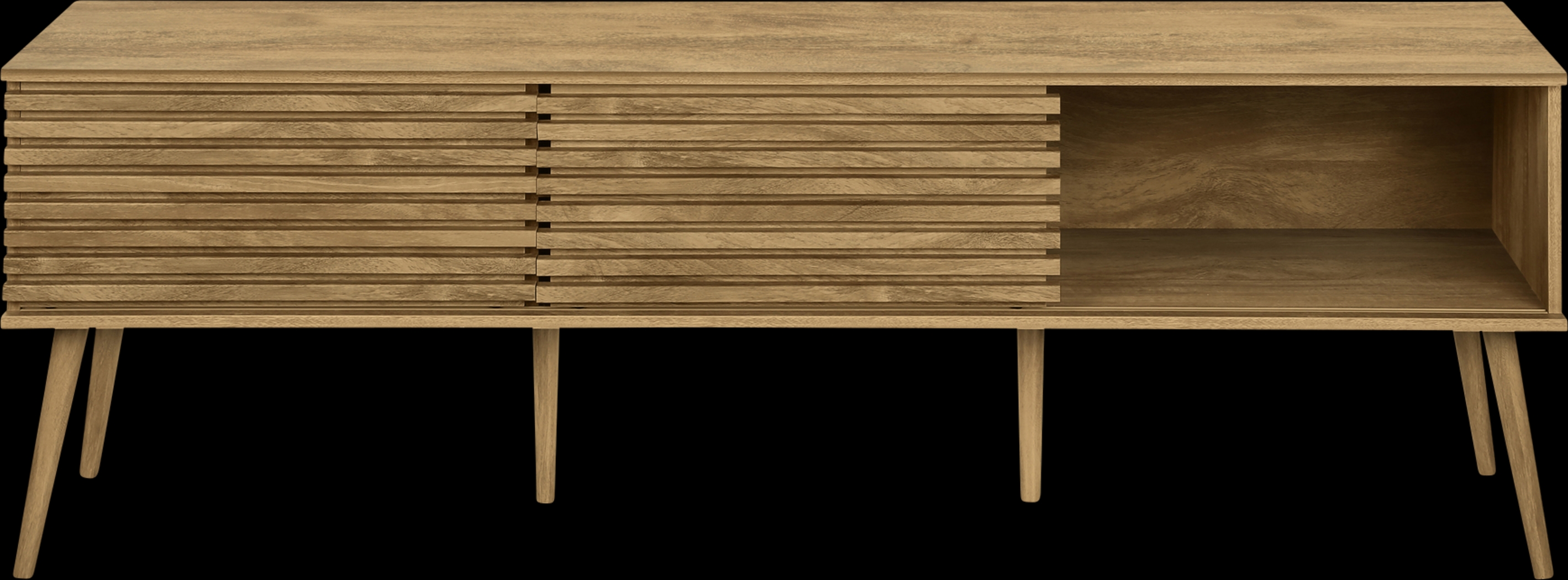Roshia Walnut 72 Console - Thumbnail - Image 7
