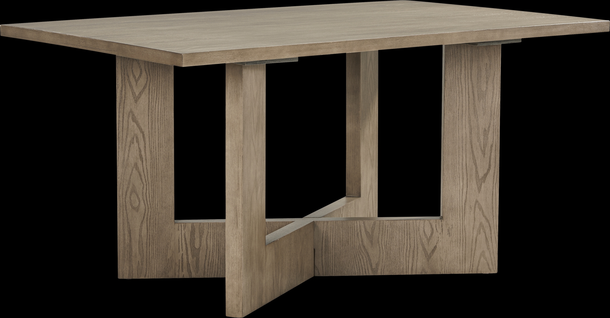 Rosolli Gray 5 Pc Rectangular Dining Room with Gray Upholstered Chairs - Thumbnail - Image 2