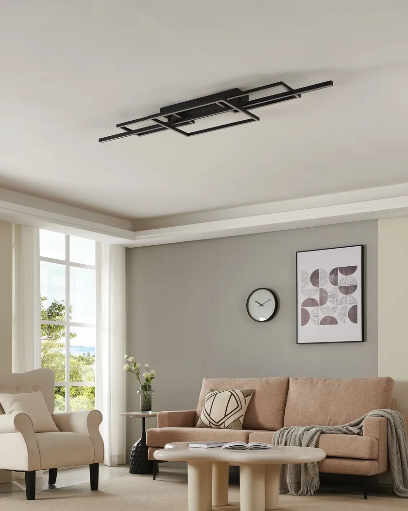 Rossini Alley Black Flush Mount - Thumbnail - Image 3