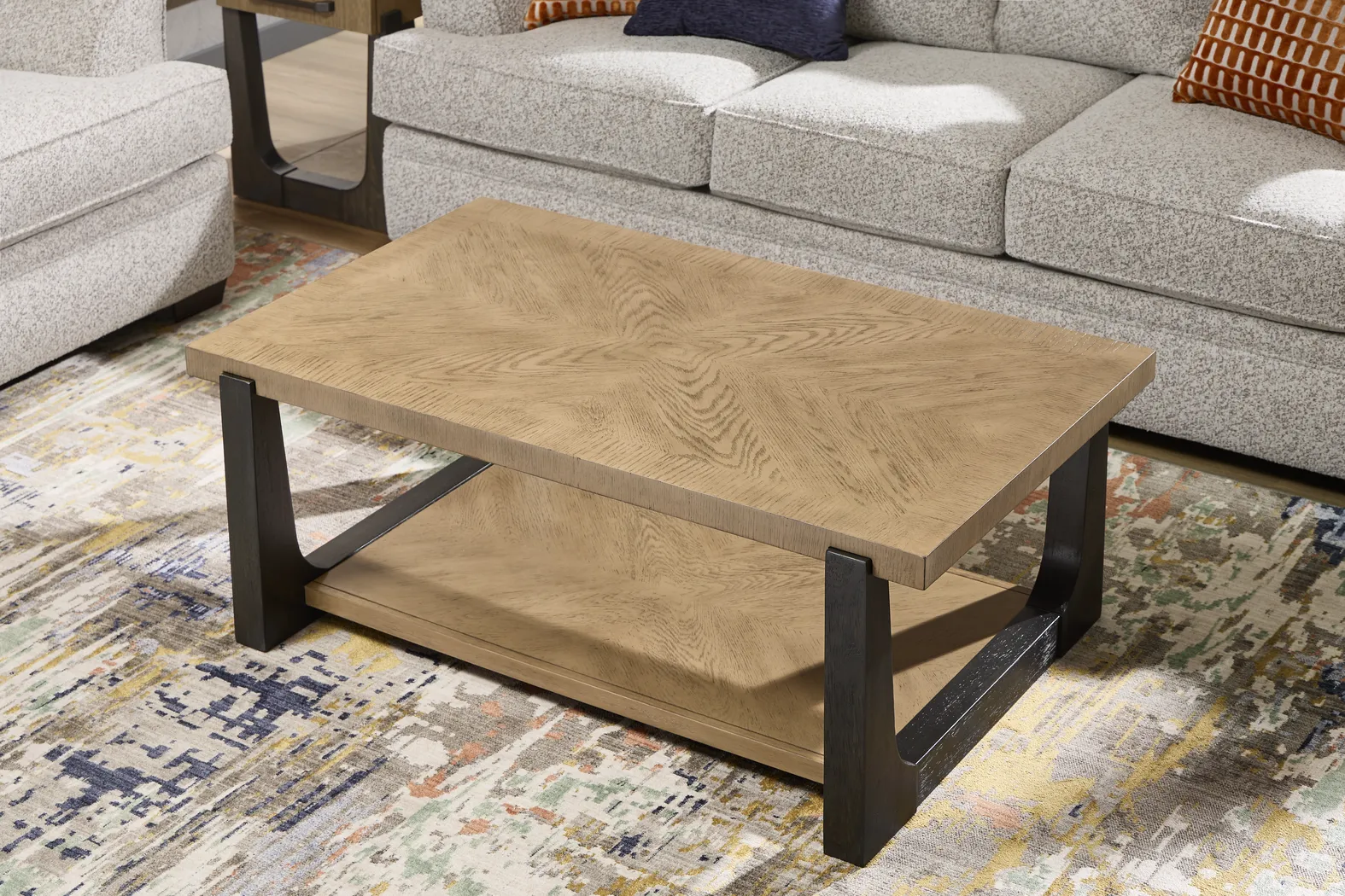 Tremont Indigo 6 Pc Power Reclining Sectional Living Room - Thumbnail - Image 10