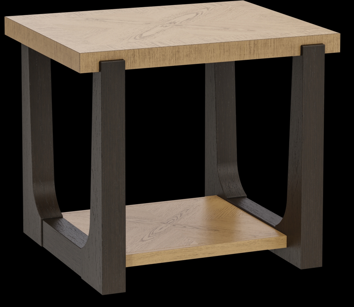 Roth Black End Table - Thumbnail - Image 1
