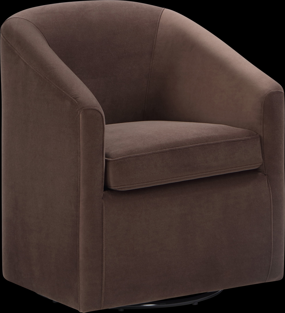 Rothedows Brown Accent Chair - Thumbnail - Image 1