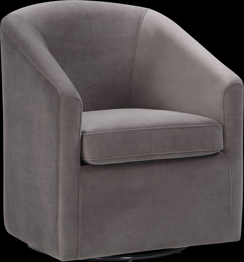 Rothedows Gray Accent Chair - Thumbnail - Image 1