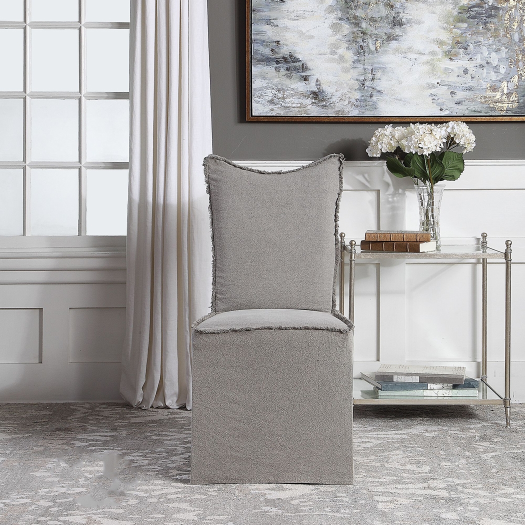 Rotherwood Gray Side Chair, Set of 2 - Thumbnail - Image 5