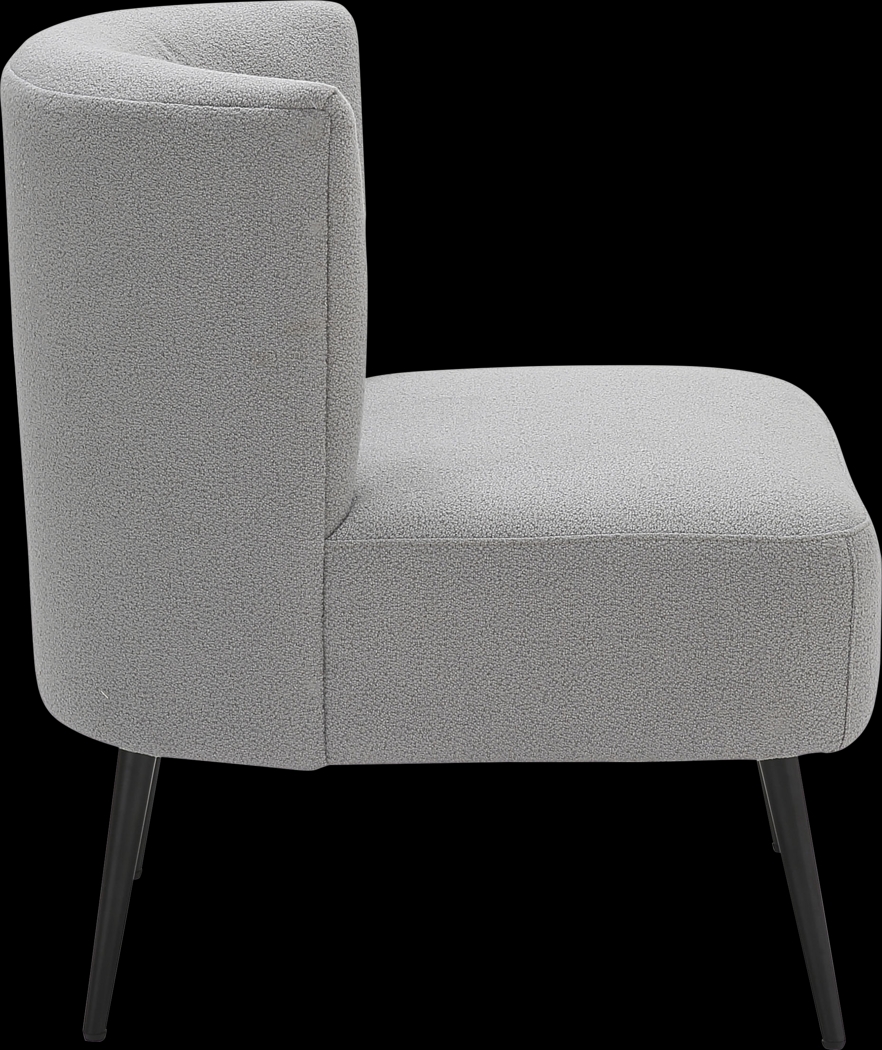 Rothmer Gray Accent Chair - Thumbnail - Image 5
