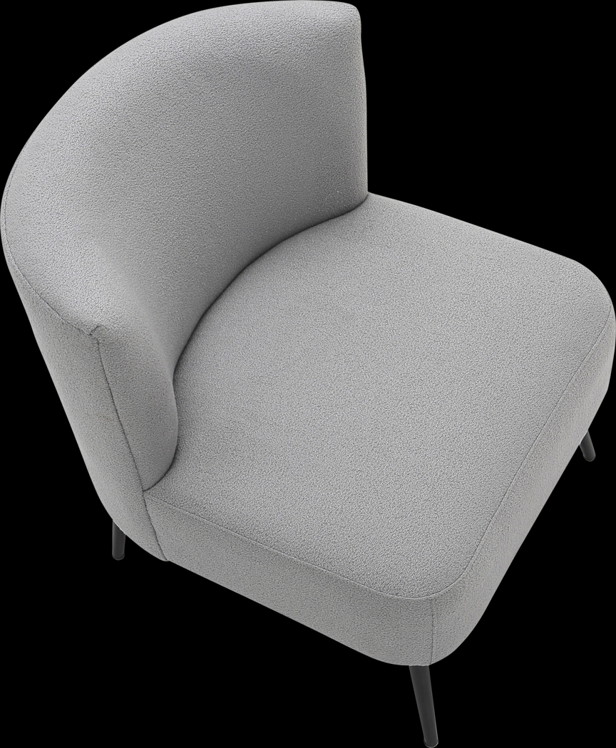 Rothmer Gray Accent Chair - Thumbnail - Image 8