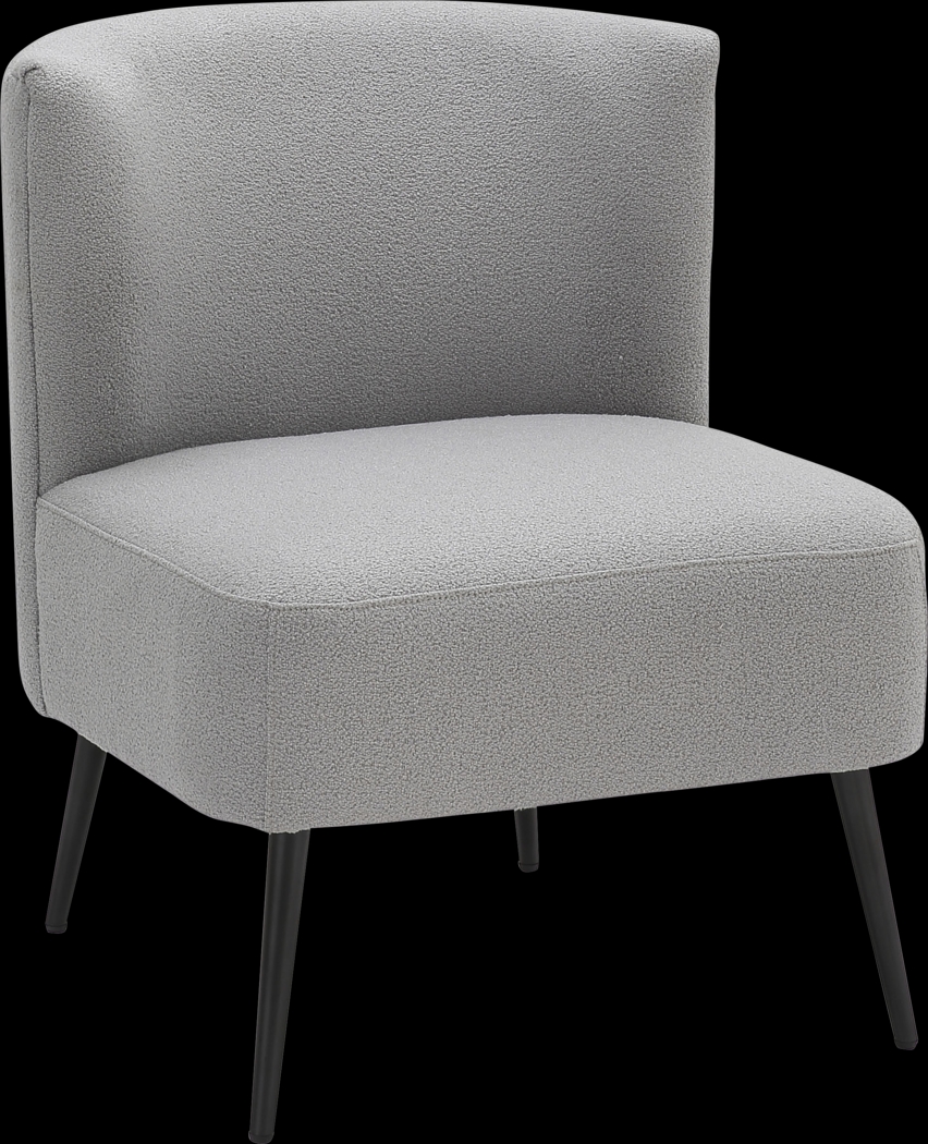 Rothmer Gray Accent Chair - Thumbnail - Image 1