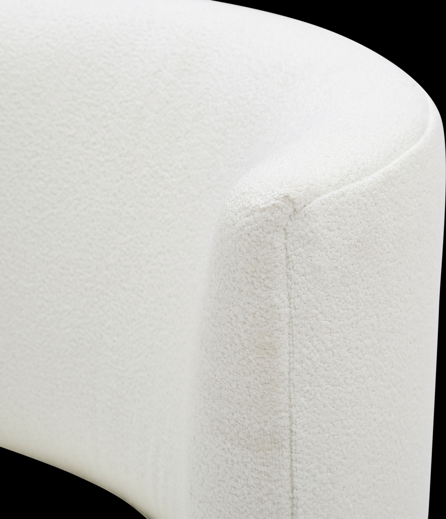 Rothmer White Accent Chair - Thumbnail - Image 9