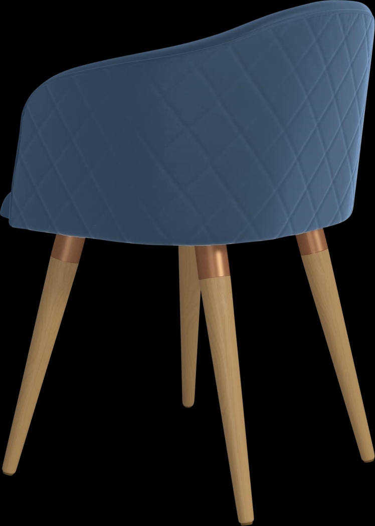 Rothrock Blue Vanity Table & Accent Chair - Thumbnail - Image 8