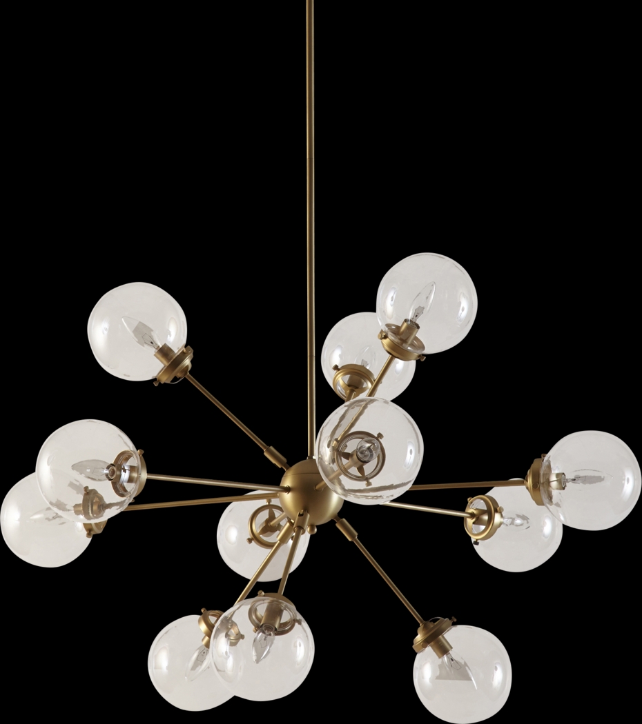 Roumfort Edge Gold Chandelier - Thumbnail - Image 1