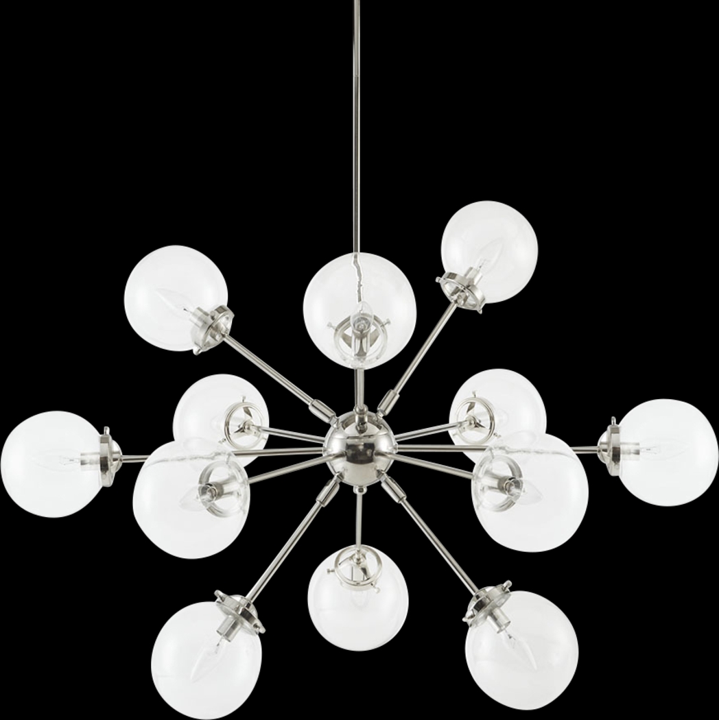 Roumfort Edge Silver Chandelier - Thumbnail - Image 1