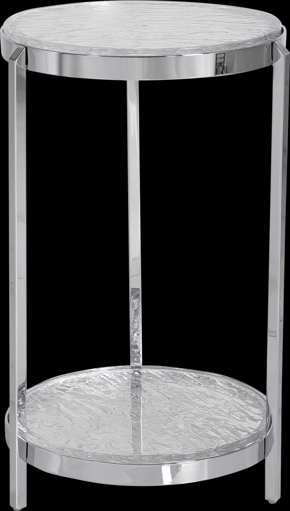 Roundfield Silver Accent Table - Thumbnail - Image 2