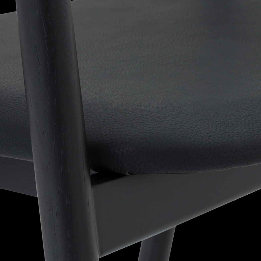 Routelow Black Barstool - Thumbnail - Image 11