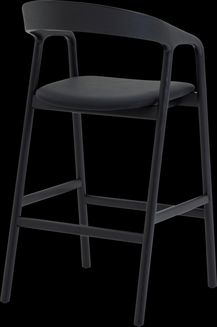 Routelow Black Barstool - Thumbnail - Image 5