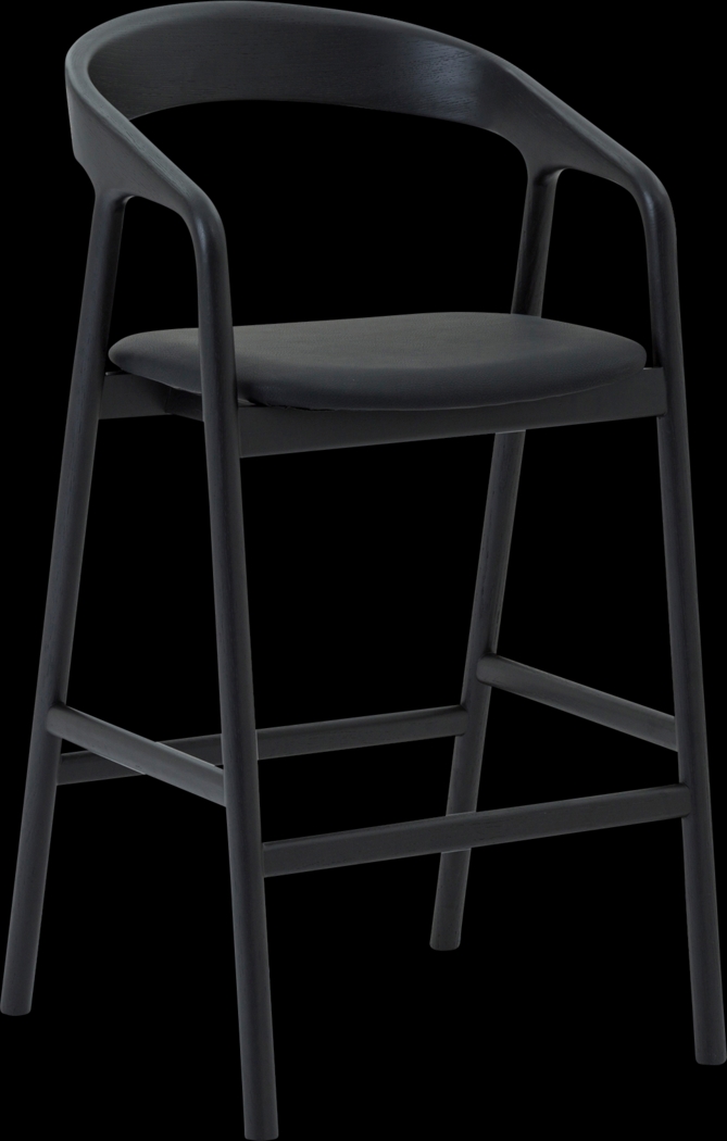 Routelow Black Barstool - Thumbnail - Image 1