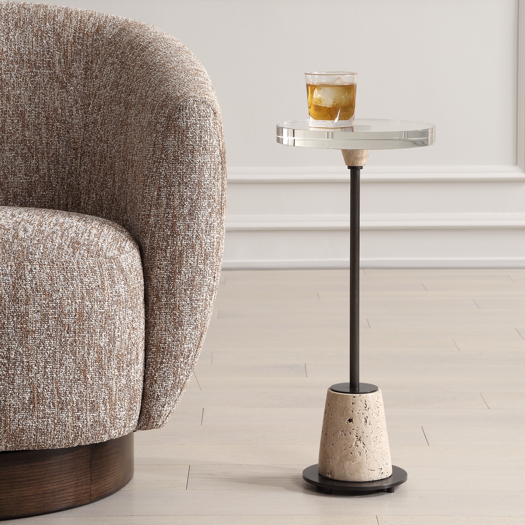 Rouya Bronze Accent Table - Thumbnail - Image 2